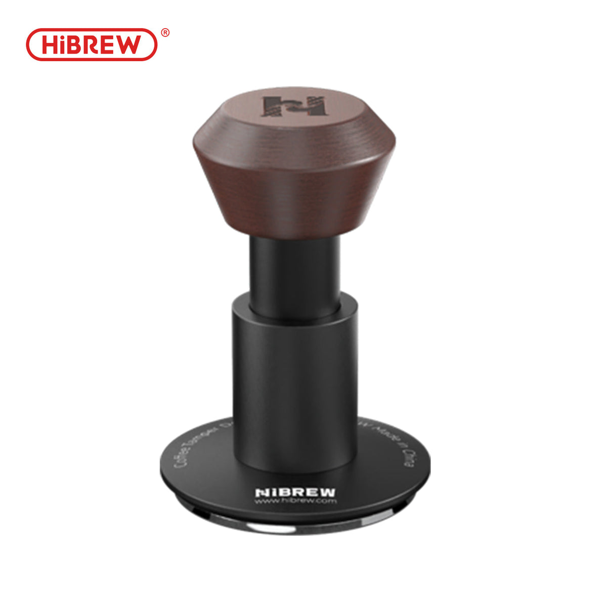 HiBREW Master Coffee Tamper 3-Spring Calibrated Constant Pressure Ripple Base Espresso Tamper 58mm Barista Tool for G5 H10A H7A H13