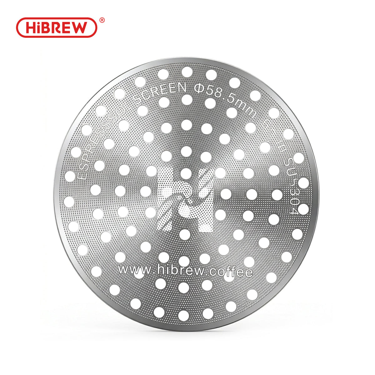 HiBREW 51/58mm Espresso Shower Screen for Coffee Machine