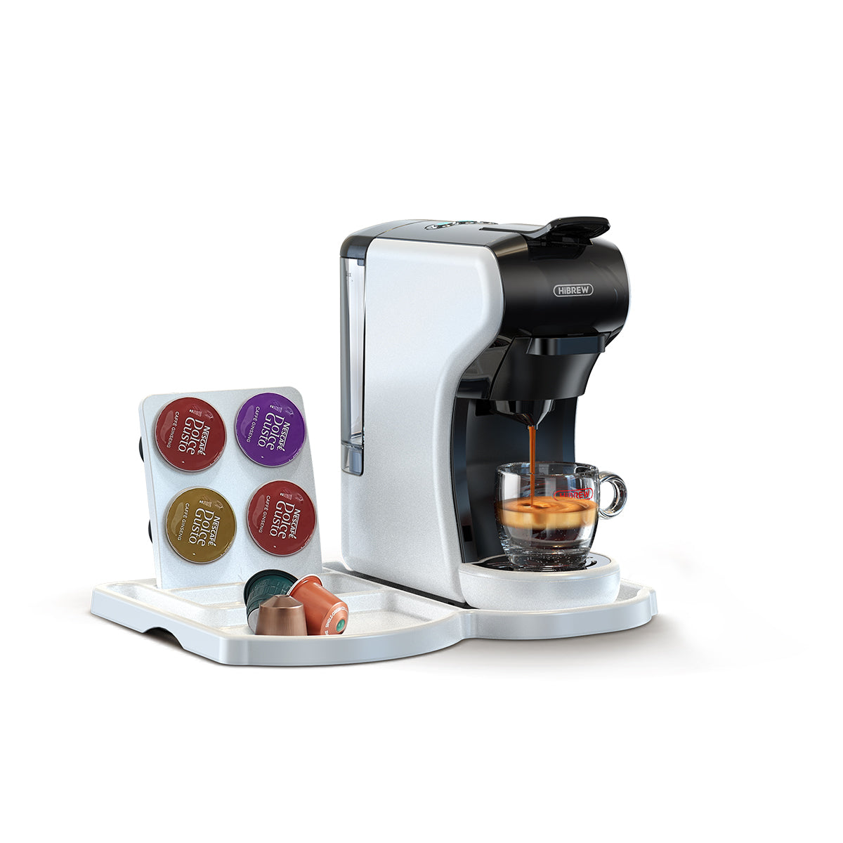 HiBREW 4 in 1 Multiple Capsule Coffee Maker H1A