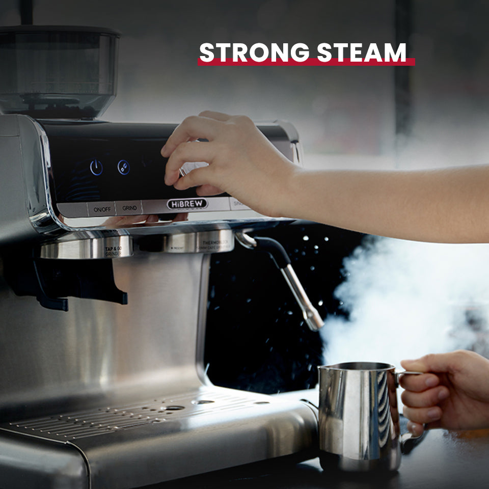 HiBREW Barista Pro 20Bar  Coffee Machine with Full Kit  H7